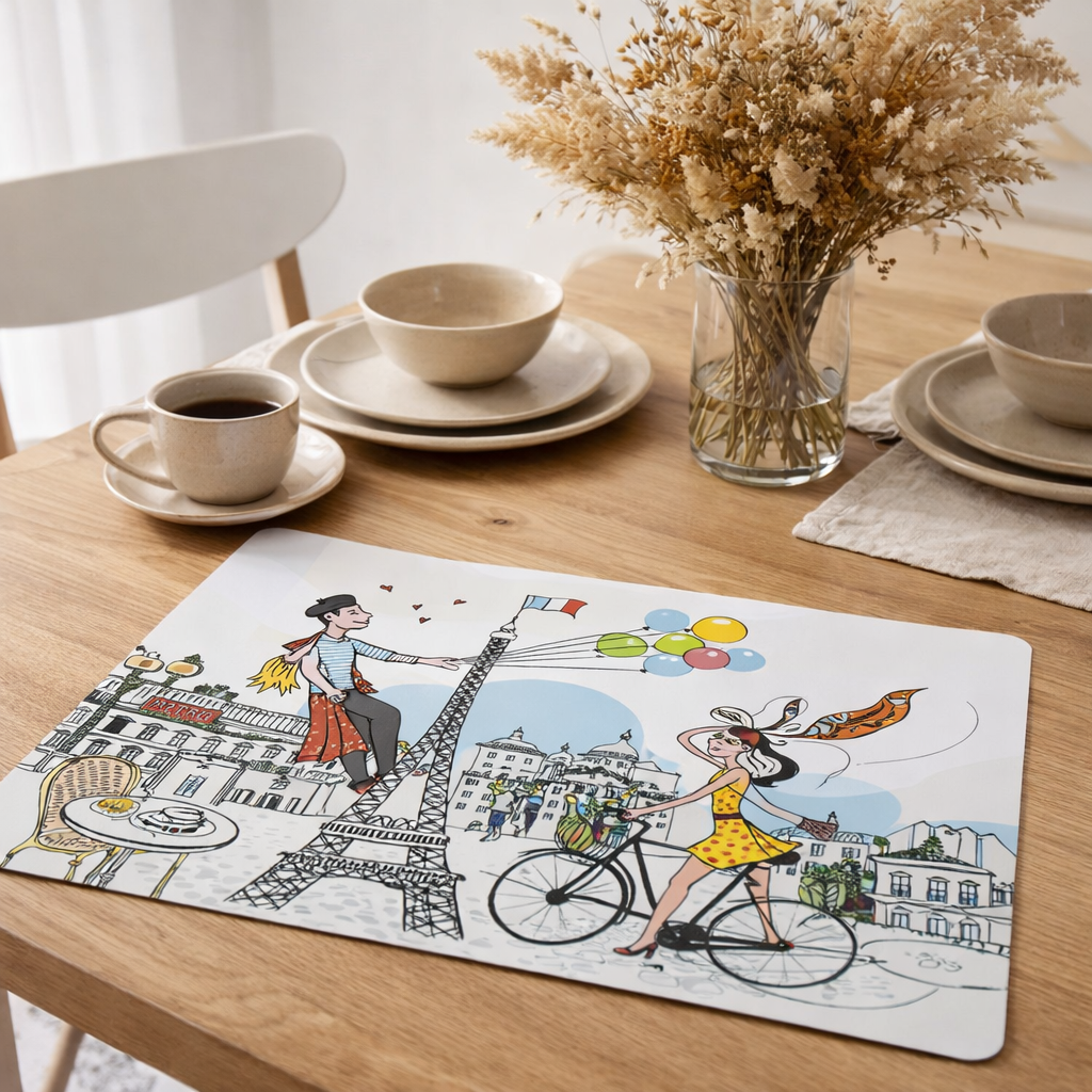 Set de table La Parisienne 30 x 45 en situation