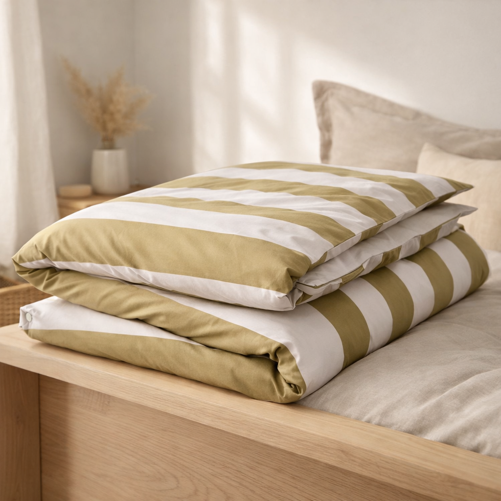 Housse de couette en situation