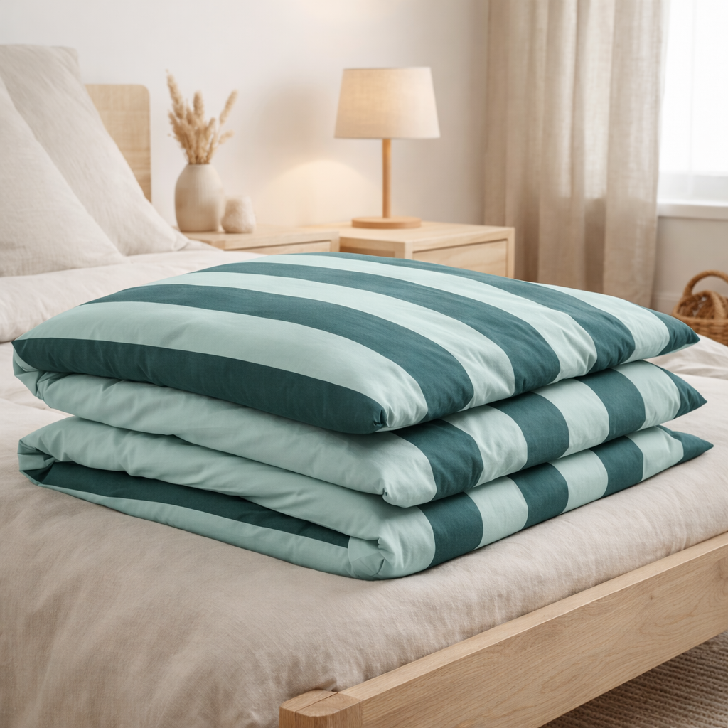 Housse de couette en situation