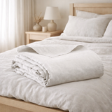 Drap plat Kala Blanc 240 x 300 en situation