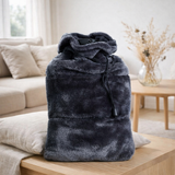 Bouillotte Tendre Cendre 23 x 33 en situation