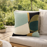 Coussin Leana outdoor Opaline 45 x 45 en situation