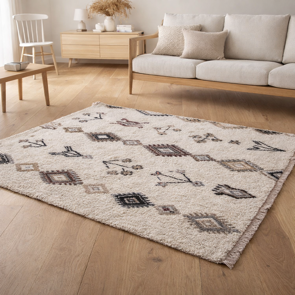 Tapis Dawlish Ivoire/multi 160 x 230 en situation