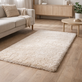 Tapis Billy Ivoire 80 x 150 x 5 cm en situation