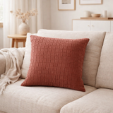 Coussin Swami Sienne 45 x 45 en situation