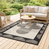 Tapis Etna outdoor Tonnerre 120 x 170 en situation