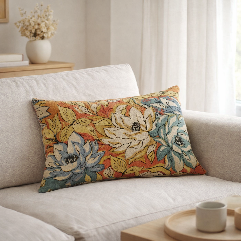 Coussin Alba Multico 30 x 50 en situation