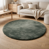 Tapis Eddy Thym diamètre 160 cm en situation