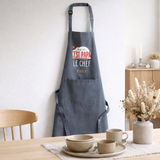 Tablier de cuisine Chef Papa Jeans 72 x 90 en situation