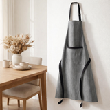 Tablier de cuisine coton bio Moana Ombre 72 x 85 en situation