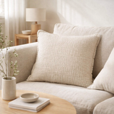 Coussin Emilio Naturel 45 x 45 en situation