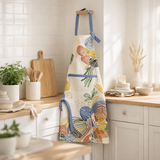 Tablier de cuisine recyclé Abelia avec poche Multico 72 x 85 en situation