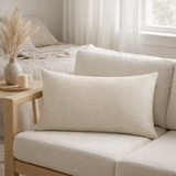 Coussin Carina Naturel 40 x 65 en situation