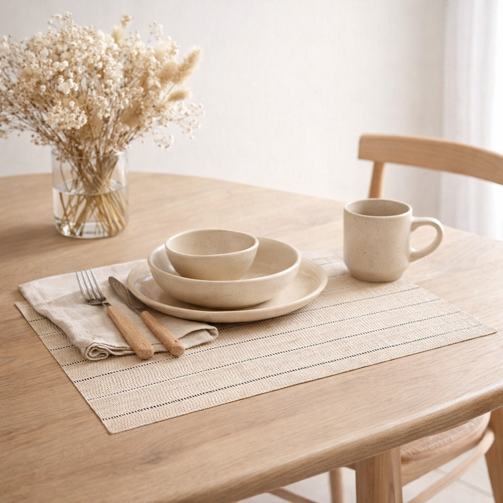 Set de table Manoka Lin 33 x 45 en situation