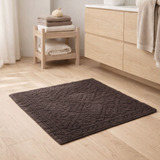 Tapis de bain Enzo Ébčne 54 x 64 en situation