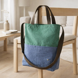 Sac my city Tricolo Détox bluetiful 37 x 35 x 9 en situation