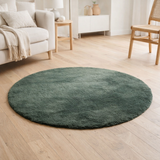 Tapis Eddy Thym diamètre 120 cm en situation