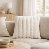 Coussin Alice Neige 45 x 45 en situation