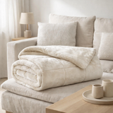 Plaid Betender Neige 130 x 180 en situation