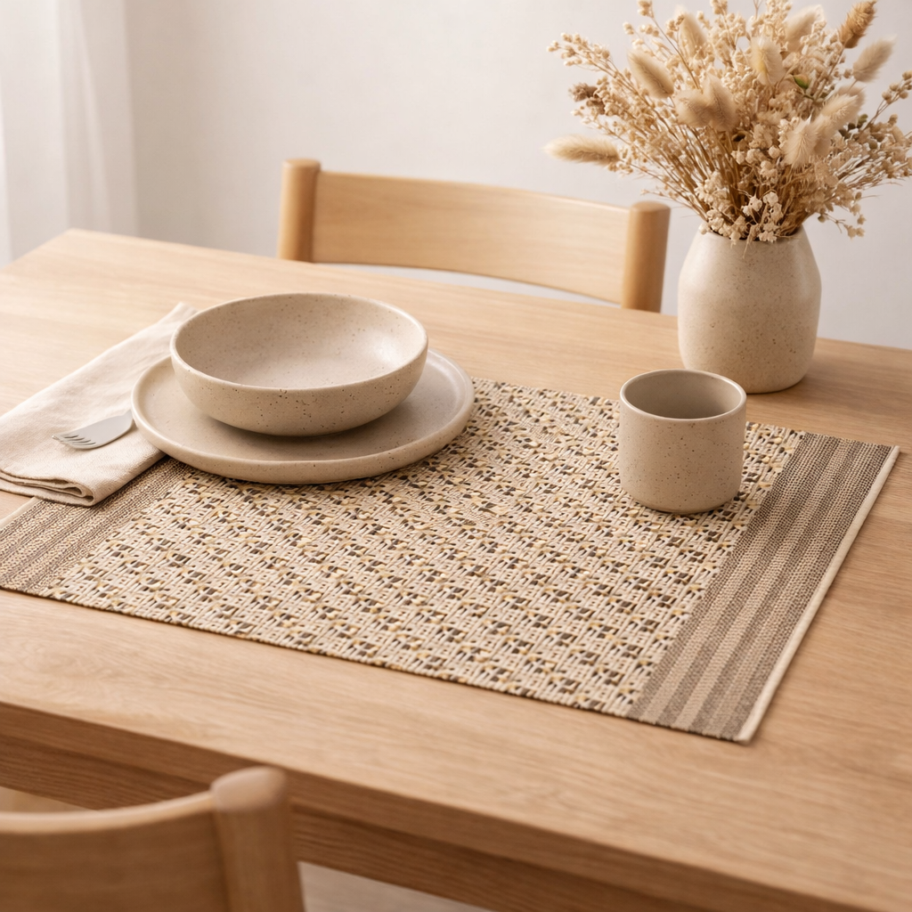 Set de table Kadra Café 33 x 45 en situation