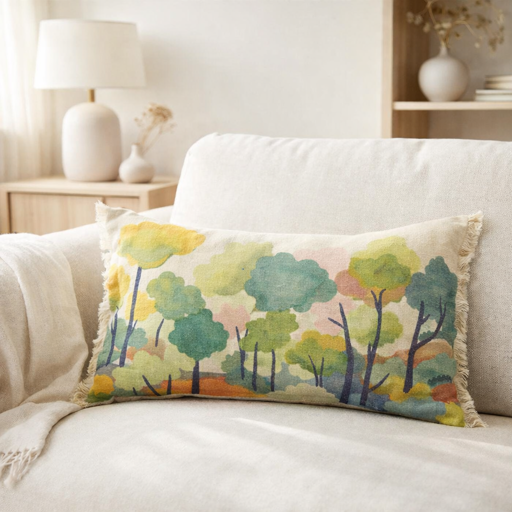 Coussin Zeff Melio Multico 30 x 50 en situation
