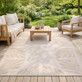 Tapis Nilos outdoor Naturel 160 x 230 x 1 en situation