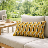 Coussin Kali outdoor Mirabelle 30 x 50 en situation