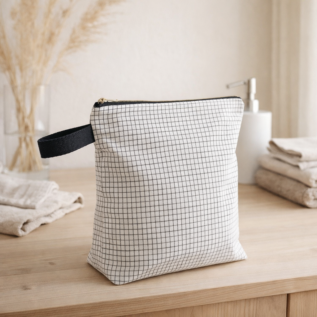 Trousse de toilette en situation