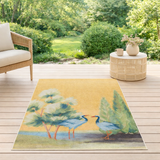 Tapis Lola outdoor Multico 160 x 230 en situation