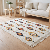 Tapis Dorrigo Ivoire/multi 120 x 180 en situation