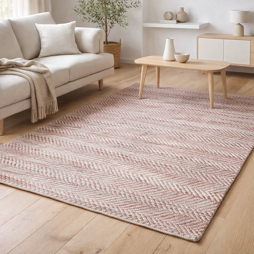 Tapis Atlas Rouge 160 x 230 en situation