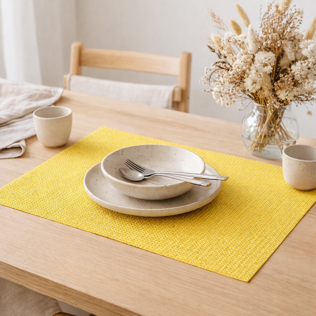 Set de table Canna Mimosas 33 x 45 en situation