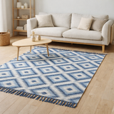 Tapis Soraya Bleu 160 x 230 en situation