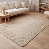 Tapis Bégonia Naturel 160 x 230 en situation