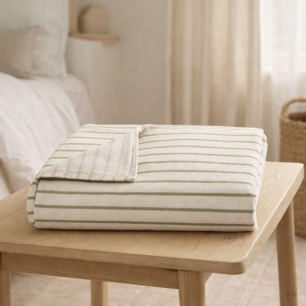 Serviette de bain maxi en situation