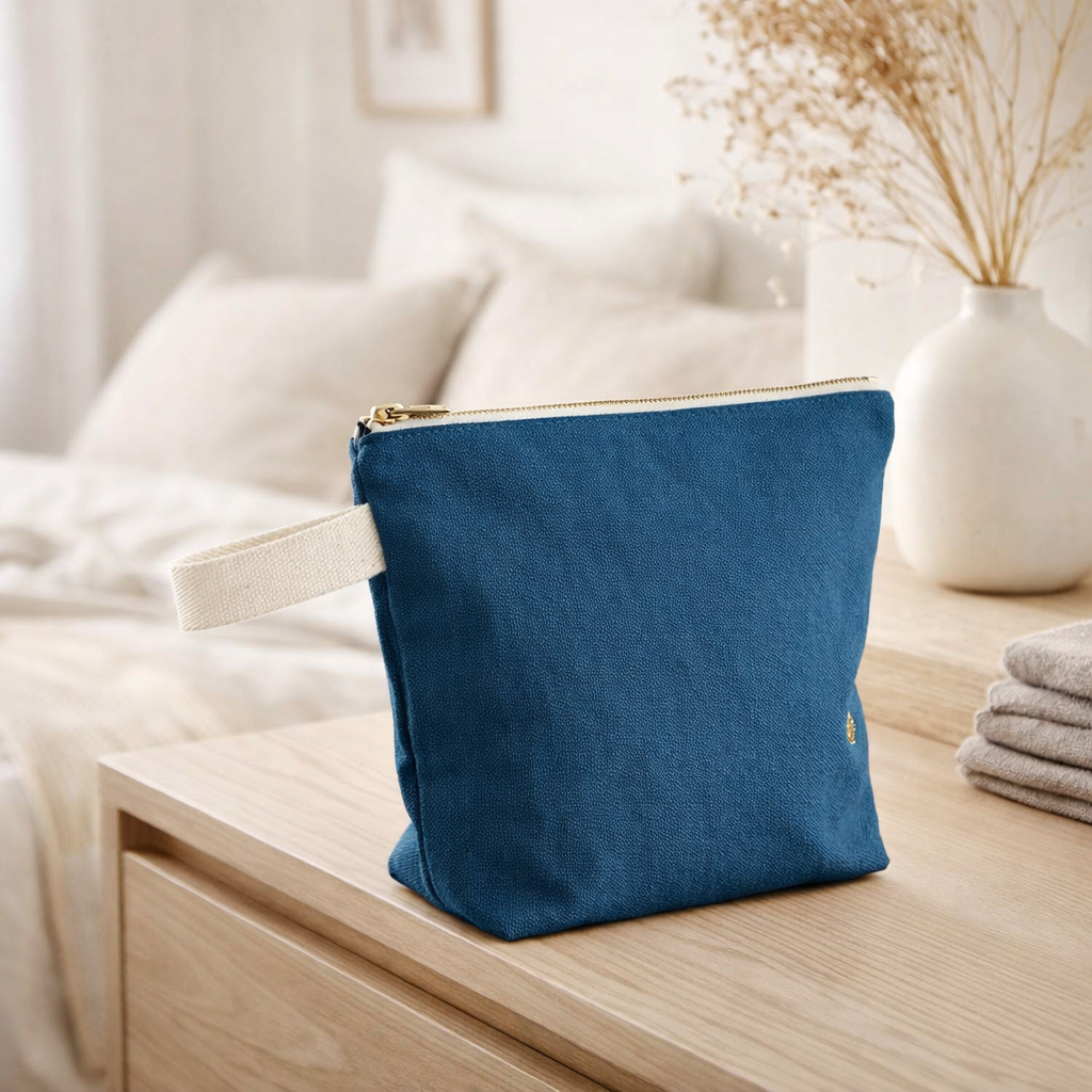 Trousse de toilette en situation