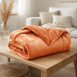 Plaid Tender Papaye 150 x 200 en situation