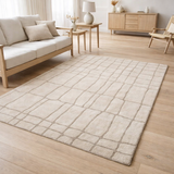 Tapis Sofiane Naturel 200 x 290 x 1 en situation