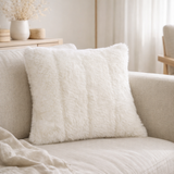 Coussin Astrid Neige 45 x 45 en situation