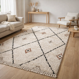 Tapis Elias 2 Naturel 200 x 290 x 3 cm en situation