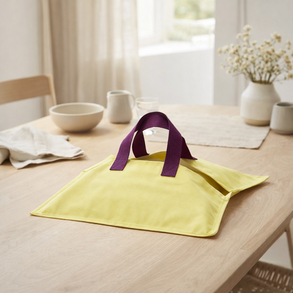 Sac à tarte en situation