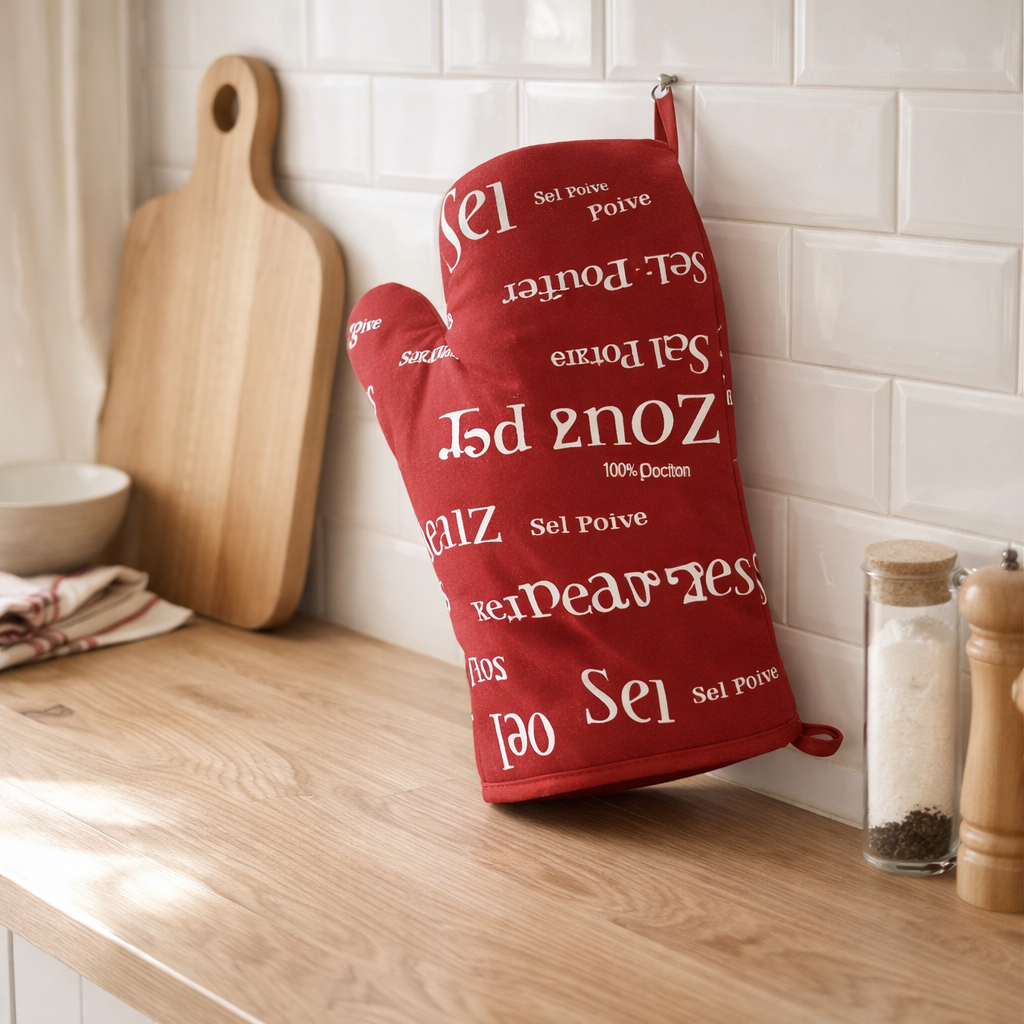 Gant Sel & Poivre rouge en situation