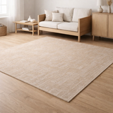Tapis Mirko Naturel 160 x 230 x 1 en situation