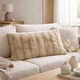 Coussin Astrid Grège 40 x 65 en situation