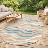 Tapis Vicky outdoor Multico 200 x 290 x 1 en situation