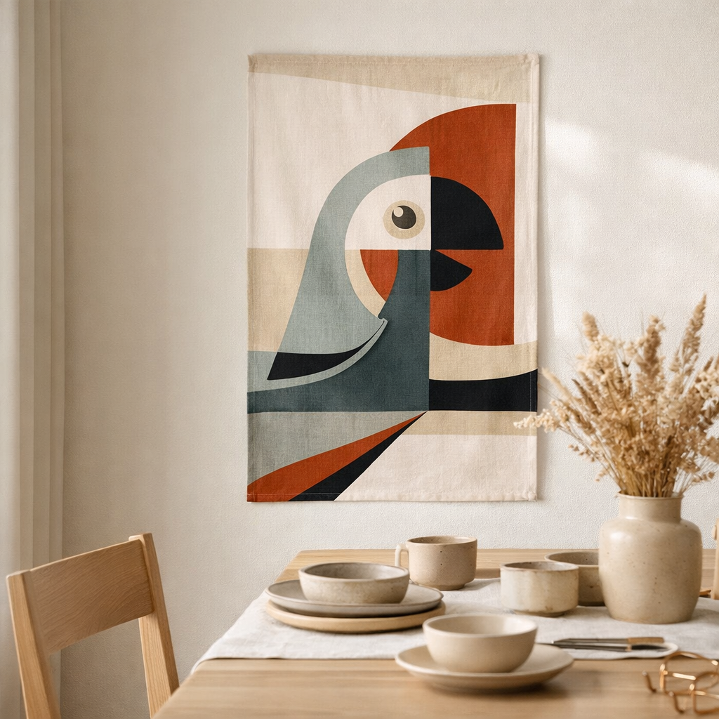 Torchon Loro Ciel 50 x 70 en situation