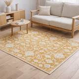Tapis Reni Or/ivoire 120 x 180 en situation