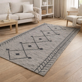 Tapis Léonie Gris 160 x 230 en situation