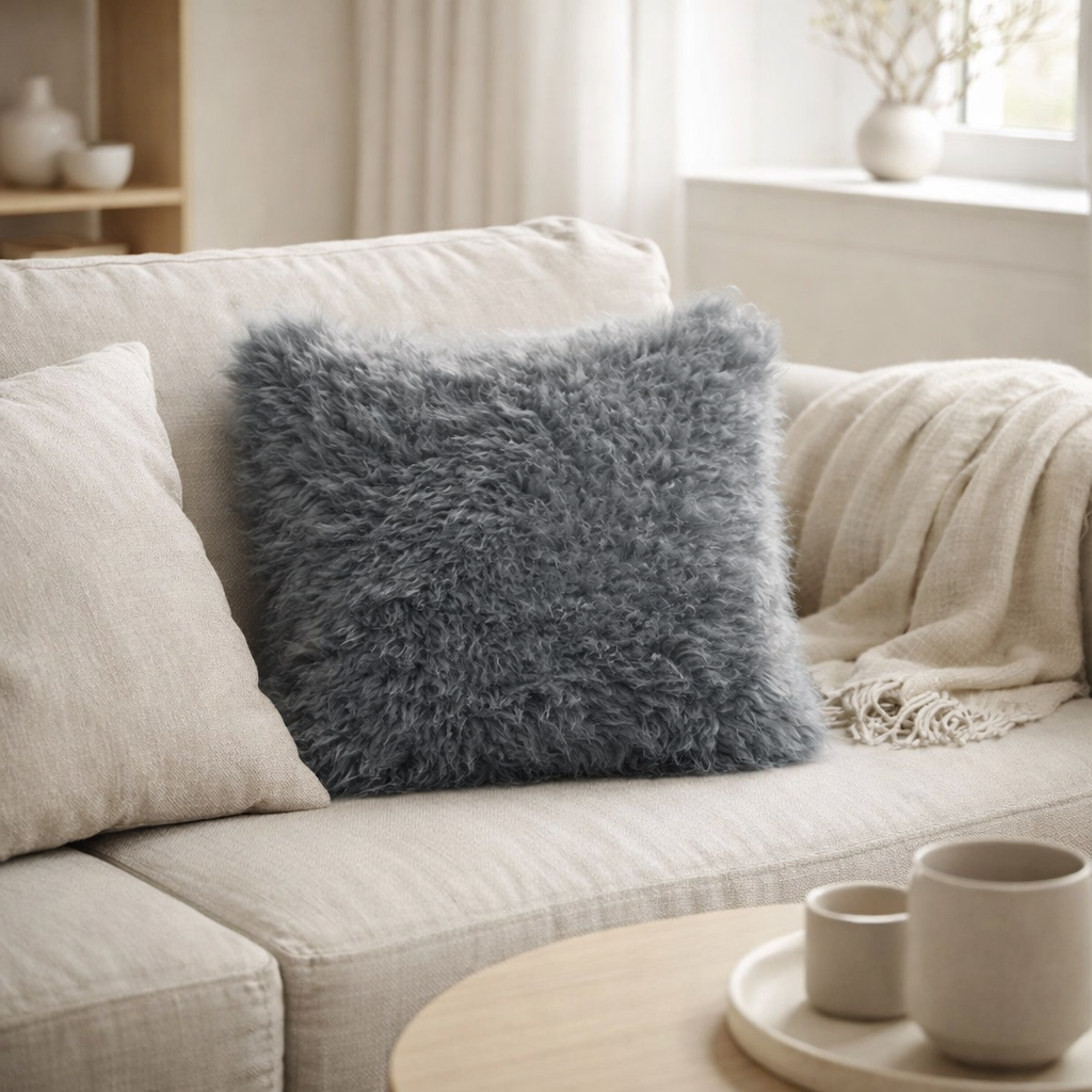 Coussin Betani Ardoise 45 x 45 en situation