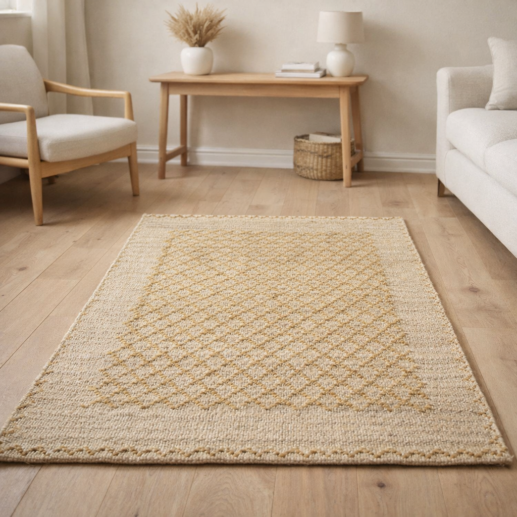Tapis Ronan Or 120 x 180 en situation